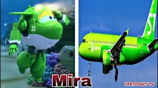 Super Wings Characters ln Real Life