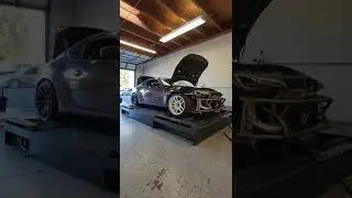 Subaru BRZ GT86 FR-S crazy on the Dyno. 400+ whp, turbo noises, blow off valve, compressor surge
