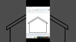 Easy House Drawing in MS Paint | #Shorts Tutorial #usingmspaint