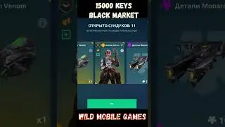15000 keys black market War Robots #pixonic #shorts #warrobots