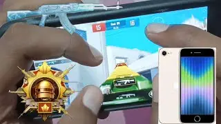 iPhone ac Handcam Pubg test in 2024 😱| full HTR and Extreme smooth Gameplay 🔥 #pubgmobile