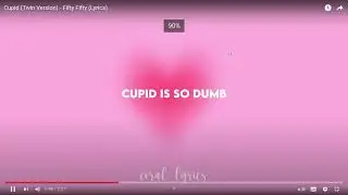 Cupid Twin Version Fifty Fifty