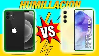 iPhone 12 vs Galaxy A55 ¿CUAL VALE LA PENA?