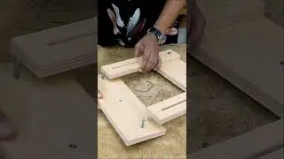 Homemade DIY Router Gauge Jig for woodworking Joints Technique #shorts #trending #woodworking