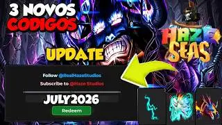 IT'S OUT! 3 NEW HAZE SEAS UPDATE CODES! *Dragon Hybrid UPDATE* ACTIVE CODES