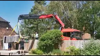 Jacuzzi Hot Tub Crane Hire