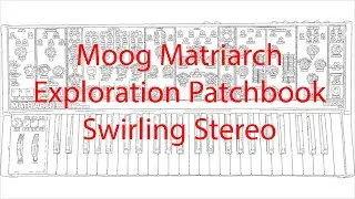 Moog Matriarch - Exploration Patchbook - Swirling Stereo