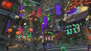2 hours of Deep Cut performing Anarchy Rainbow during a Splatfest | Splatoon 3 | Graphics & Chill