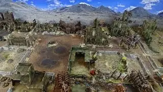 Warhammer 40K Battle Report Necrons vs Orks 1950