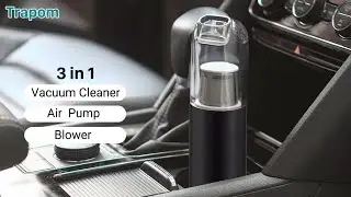 Best of Kickstarter 💡 Trapom Vacuum Cleaner & Air Pump & Blower