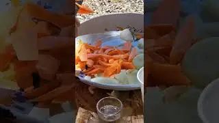 На лоне природы с видом на Эльбрус.