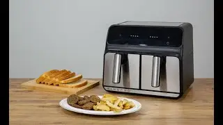King KYF28 Magicchef Dual Airfryer İle Köfte Patates Pişirdik!