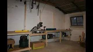 Byg selv 80x120cm arbejdsbord / værkstedsbord