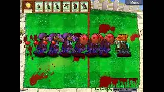 Gatling Pea Zombie And Wall-Nut Zombie Vs Conehead Zombie And The Others Fight // Plants Vs Zombies