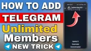 How to add members in telegram group | Telegram group me member kaise badhaye
