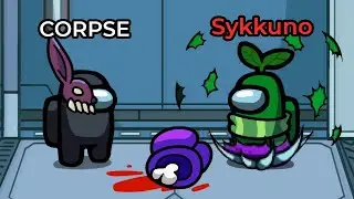 I got banned for hacking in Among Us ft. CORPSE, Nyanners & friends