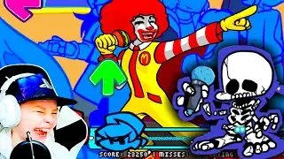 Friday Night Funkin MCdonalds.Нужно?Прохождение на русском