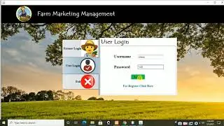 Simple java project using NetBeans, Mysql database | Farm Marketing Management System | 2021