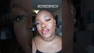 Plum Lip Gloss Combo | Clarins Lip Comfort Oil #lipoil #clarins #darkskin