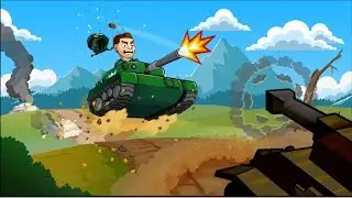БЕЗУМНОЕ ТАНКОВОЕ СРАЖЕНИЕ Битва в ГОРАХ Мультик игра про ТАНКИ hills of steel