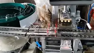 Toy car wheel pad printing machine