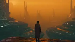 A Deep Cyberpunk Ambient Journey - Atmospheric Sci Fi Music - Blade Runner Ambient Music