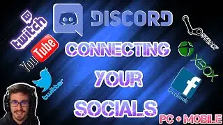Connecting Socials to your Discord on Mobile & PC Tutorial