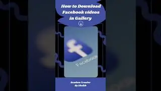 How to download facebook video|fb video kaise download kare 