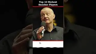 Top 10 Richest Snooker Players