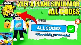 *ALL* WORKING CODES IN YEET A PLANE SIMULATOR! || Roblox