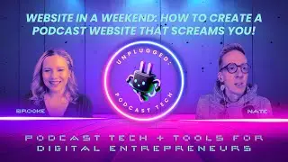 Website in a Weekend: How to Create a Podcast Website That Screams YOU!