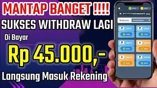 Sukses Withdraw Lagi Rp 45.000 !! Game Penghasil Uang Terbukti Membayar 💵💵