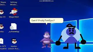 MSAgent Windows 10 Desktop Skits Episode 3 - An Crazy Bloxy Problem.