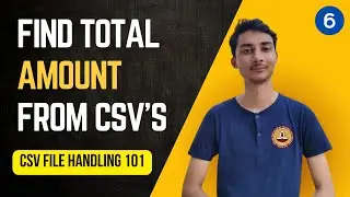 IITM Python Oppe2 Practice Series | Get Total Amount Problem | CSV File Handling in Python (csv)
