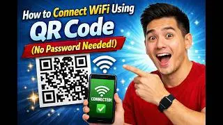 How to Connect WiFi Using QR Code (No Password Needed!)