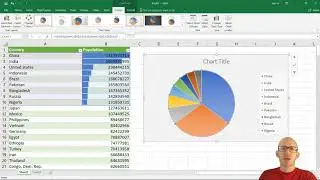 Introduction to data visualization in Excel 2016 - 03 - Creating Chart and Export to PDF