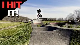 I HIT IT! | Portsmouth Pump Track