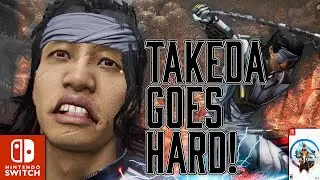 Playing Takeda for Mortal Kombat 1 on Nintendo Switch | Switch Online Matches
