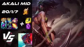 MID Akali vs Yone - NA Grandmaster Patch 14.7