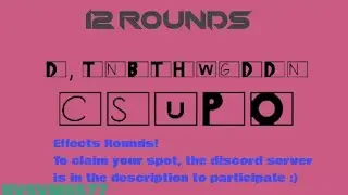 D TNBTHWGDDN Csupo Effects Rounds Promotion! {Discord server in description to join! [OPEN]}
