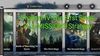 Great Conqueror 2 Shogun:  The First Siege ALL MISSIONS Strategy