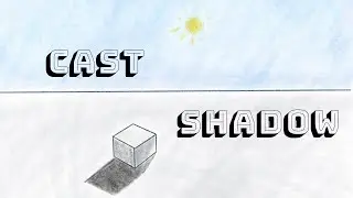 Cast Shadow for a Cube in Procreate