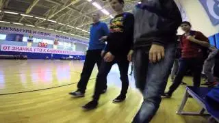 Городские соревнования по футболу. 3 игра, 2 тайм