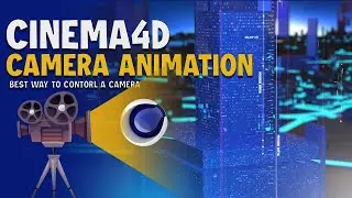 Camera Animation in Cinema 4d | Broadcast Design tutorial