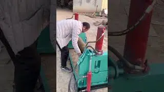 Process of wood processing machine.