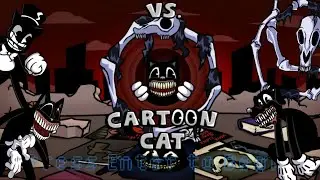 Friday Night Funkin VS Cartoon Cat 1.5 FULL WEEK And Extra Songs (Hard Difficulty)