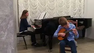 С. Леонарді «Тарантелла» Гордієнко Данило, концертмейстер Грішина Єлизавета