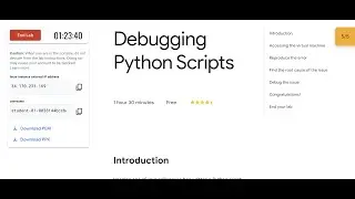 Debugging Python Scripts || 