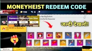 Free Fire Redeem Code Today 11 December | Free Fire Moneyheist Redeem Code Today | FF Redeem Code