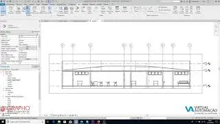 VIRTUAL AUTOMAÇÃO - GRAPHO SOFTWARE - Corte e vista de detalhe - REVIT ARCHITECTURE